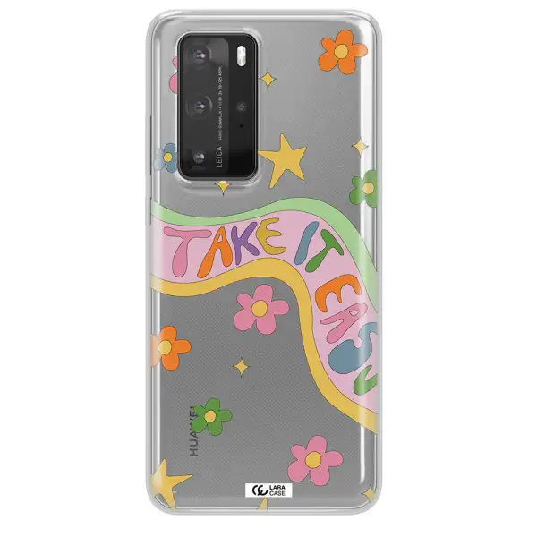 Take It Easy Huawei P40 Pro Clear TPU Case