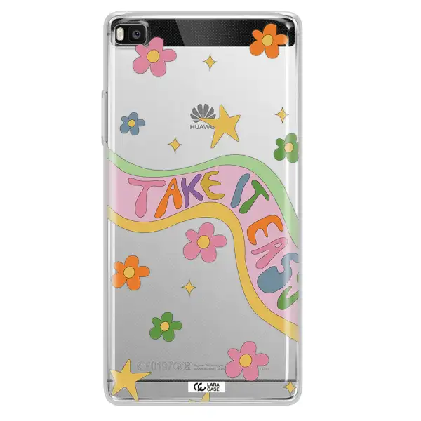 Take It Easy Huawei P8 Clear TPU Case