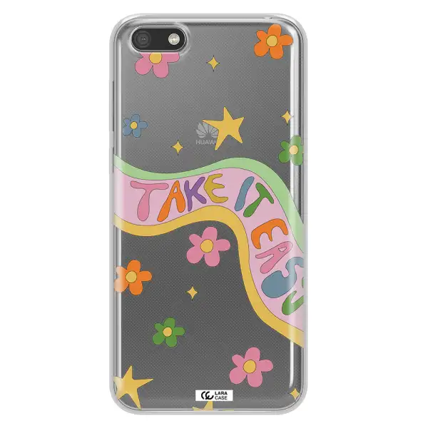 Take It Easy Huawei Y5 2018 Clear TPU Case