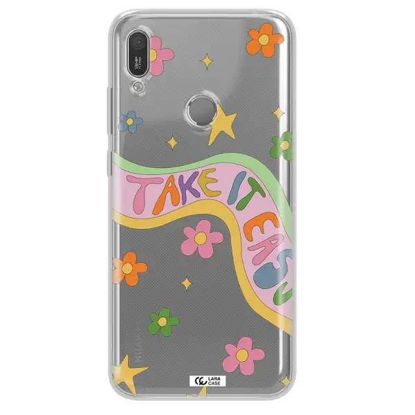Take It Easy Huawei Y6 2019 Clear TPU Case