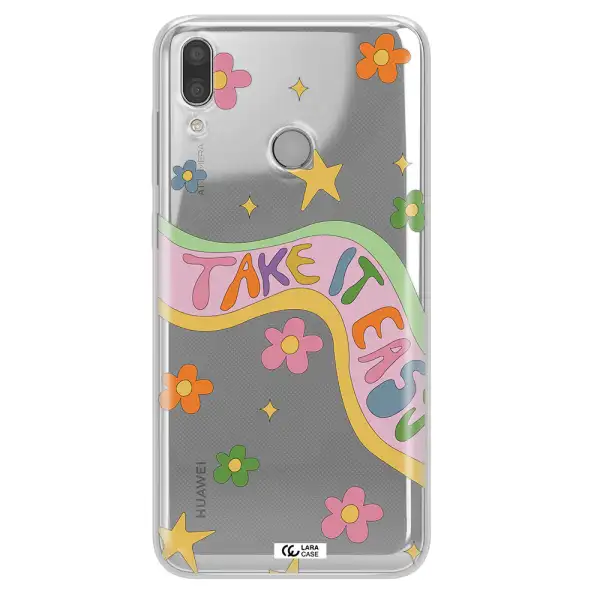 Take It Easy Huawei Y7 2019 Clear TPU Case