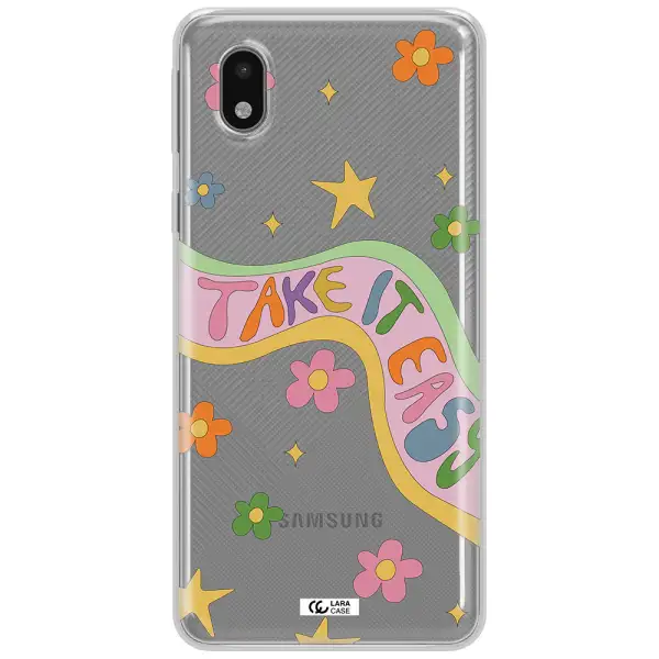 Take It Easy Samsung A01 Core Clear Tpu Case