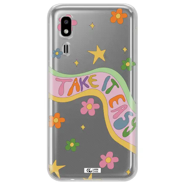 Take It Easy Samsung A2 Core Clear TPU Case