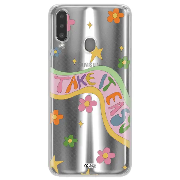 Take It Easy Samsung A20S Clear TPU Case