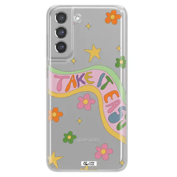 Take It Easy Samsung A21 Fe Clear TPU Case