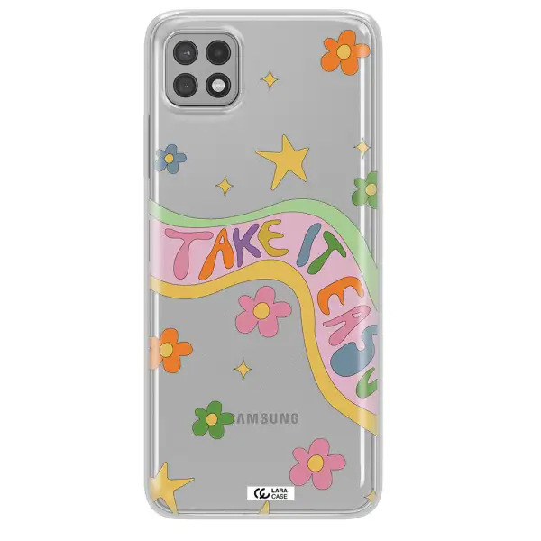 Take It Easy Samsung A22 5g Clear TPU Case