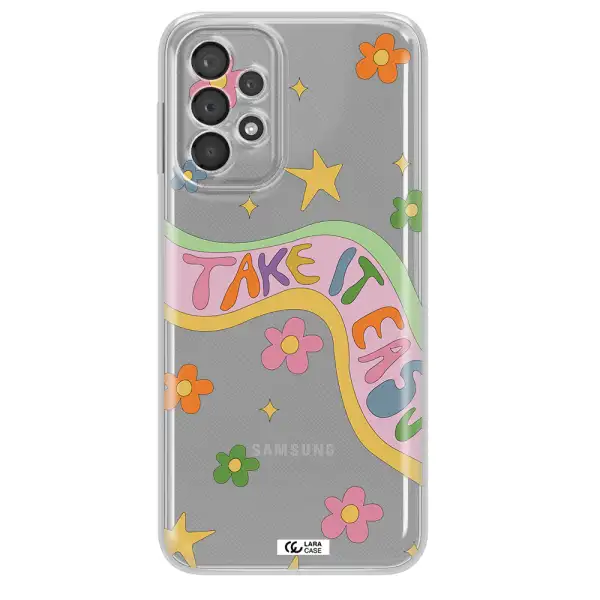 Take It Easy Samsung A23 5G Clear Tpu Case