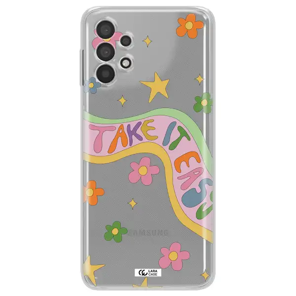 Take It Easy Samsung A32 Clear TPU Case