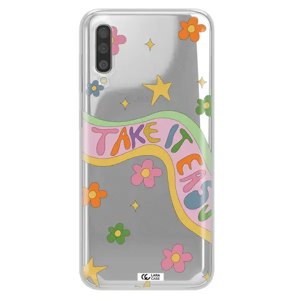 Take It Easy Samsung A50 Clear TPU Case