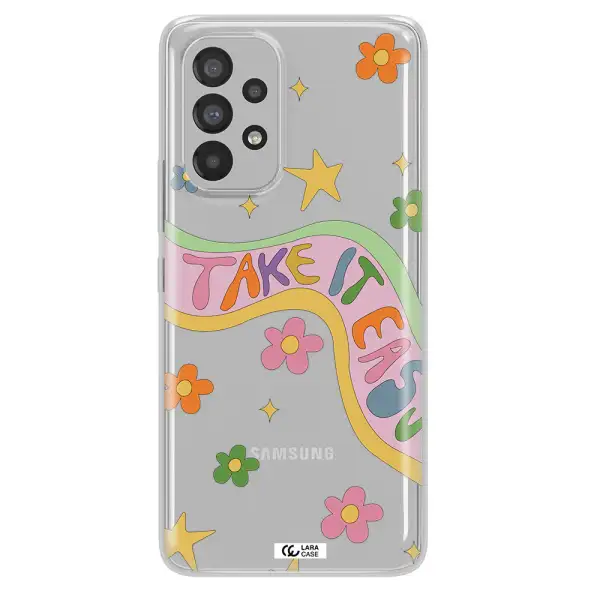 Take It Easy Samsung A53 Clear TPU Case