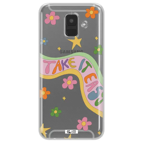 Take It Easy Samsung A6 Clear TPU Case