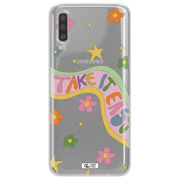 Take It Easy Samsung A70 Clear TPU Case