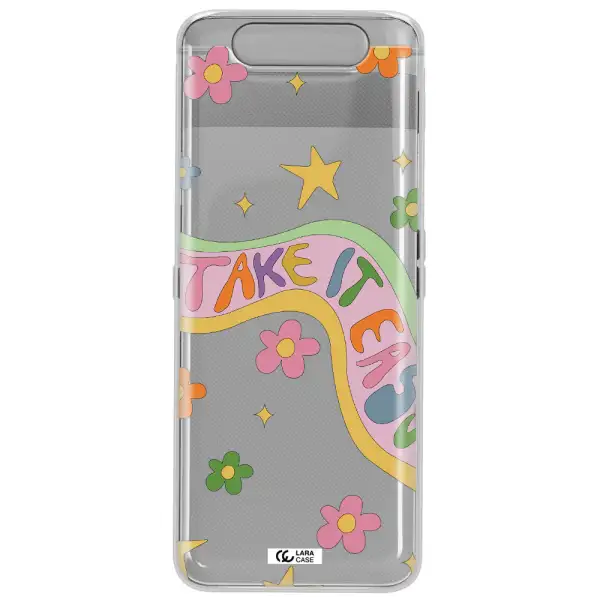 Take It Easy Samsung A80 Clear TPU Case