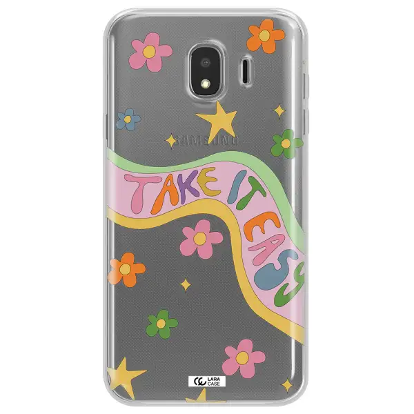 Take It Easy Samsung J4 Clear TPU Case