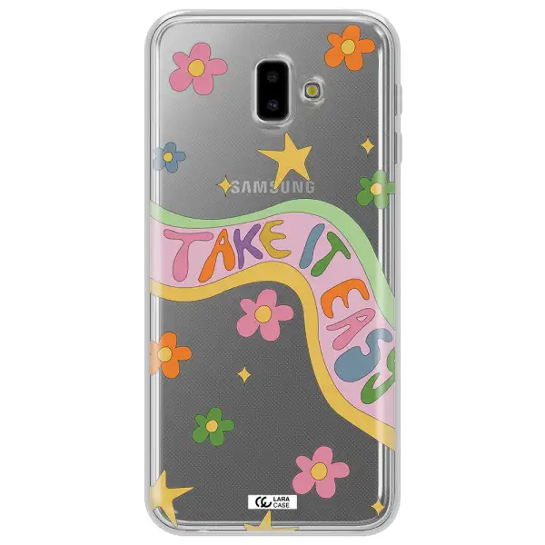 Take It Easy Samsung J6 Plus Clear TPU Case