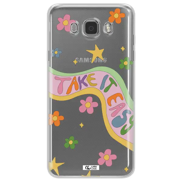 Take It Easy Samsung J7 2016 Clear TPU Case