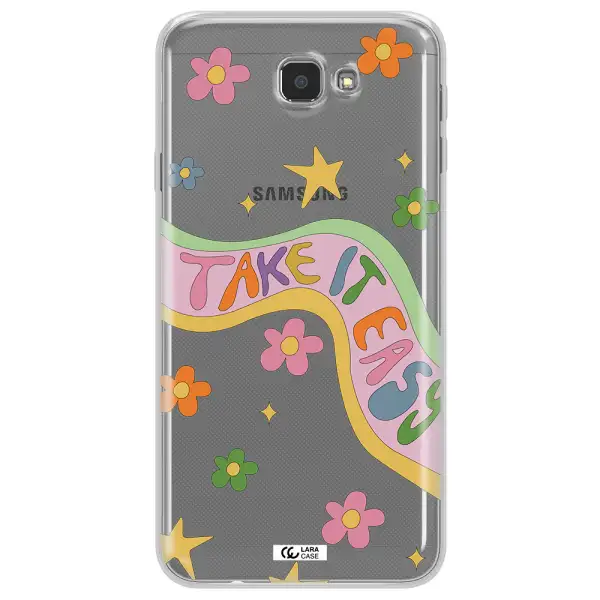 Take It Easy Samsung J7 Prim Clear TPU Case