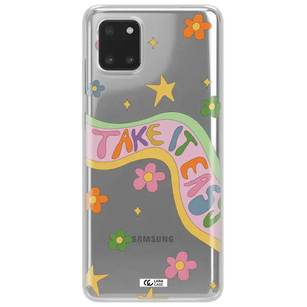 Take It Easy Samsung Note 10 Lite Clear TPU Case