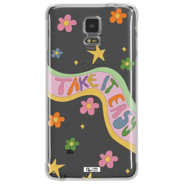 Take It Easy Samsung Note 4 Clear TPU Case