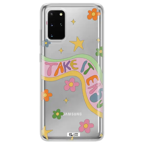 Take It Easy Samsung S 20 Plus Clear TPU Case