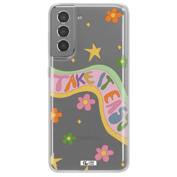 Take It Easy Samsung S21 Plus Clear TPU Case