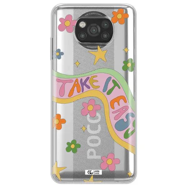 Take It Easy Xiaomi Poco X3 Clear TPU Case