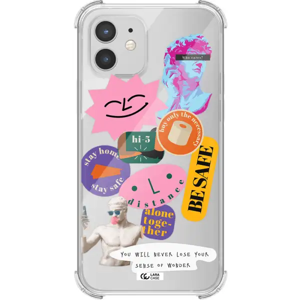 Be Safe Apple iPhone 12 mini Clear PC Case