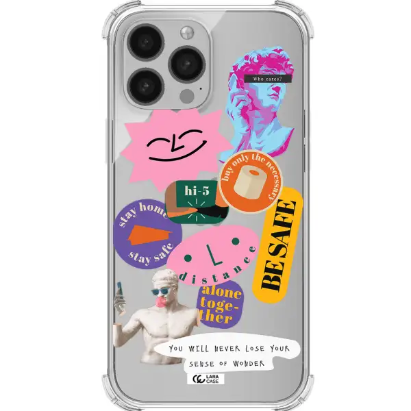 Be Safe Apple iPhone 13 Pro Clear PC Case