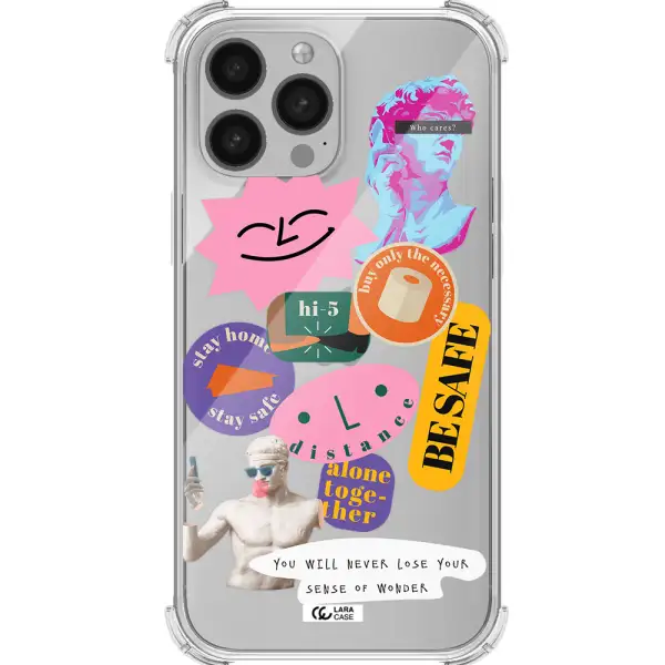 Be Safe Apple iPhone 13 Pro Max Clear PC Case