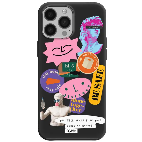 Be Safe Apple iPhone 13 Pro Silicone black Case