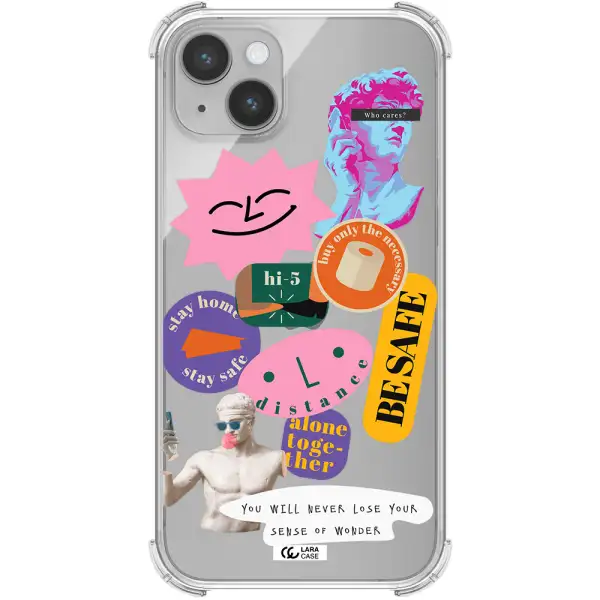 Be Safe Apple iPhone 14 Clear PC Case