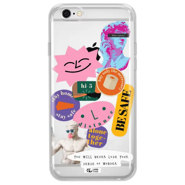 Be Safe Apple iPhone 6 plus Clear TPU Case