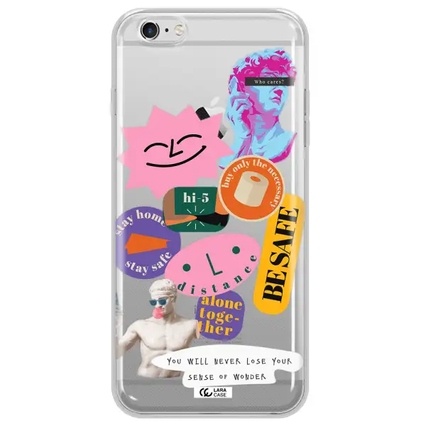 Be Safe Apple iPhone 6S Clear TPU Case