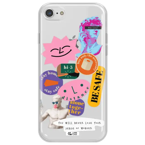 Be Safe Apple iPhone 7 Clear TPU Case