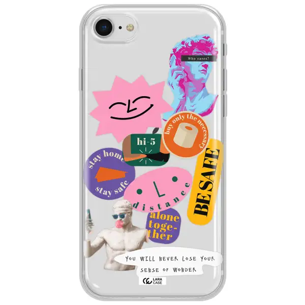 Be Safe Apple Iphone Se 2020 Clear Tpu Case