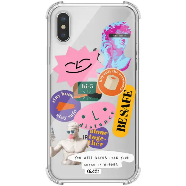 Be Safe Apple iPhone XS Clear PC Case