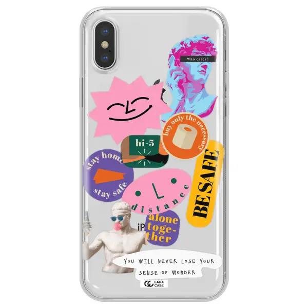 Be Safe Apple iPhone XS max Clear TPU Case