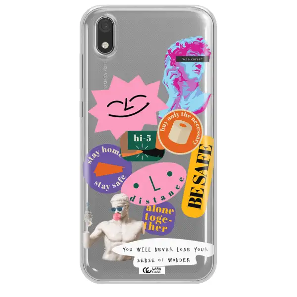 Be Safe Huawei Honor 8S Clear TPU Case