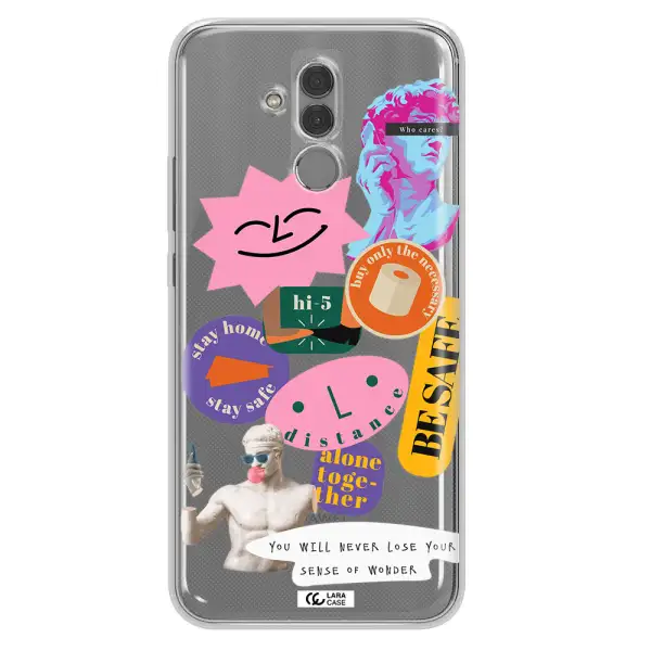 Be Safe Huawei Mate 20 Lite Clear TPU Case