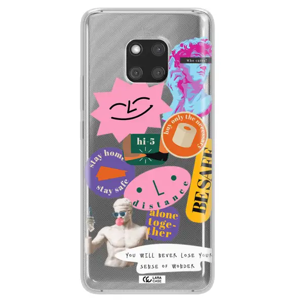 Be Safe Huawei Mate 20 Pro Clear TPU Case
