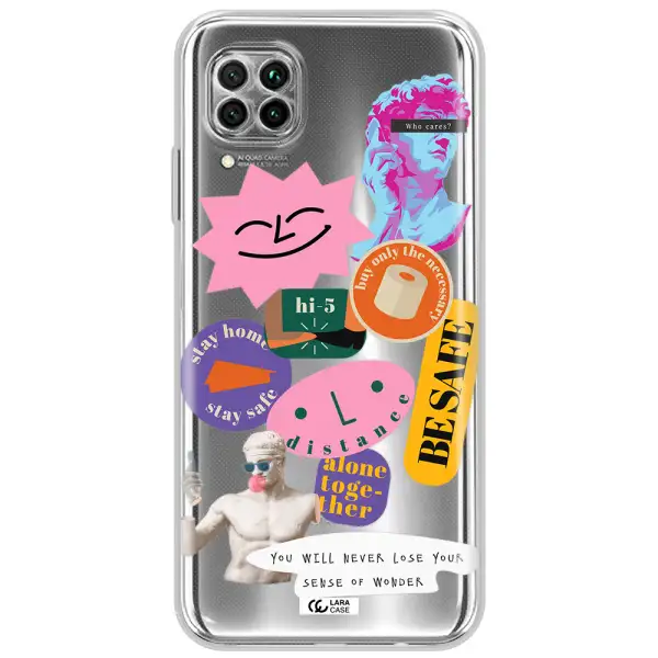 Be Safe Huawei Nova 7I Clear Tpu Case