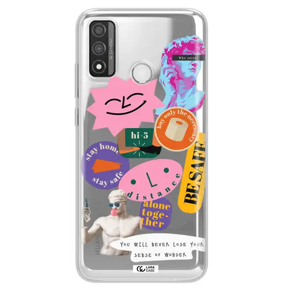 Be Safe Huawei P Smart 2020 Clear TPU Case