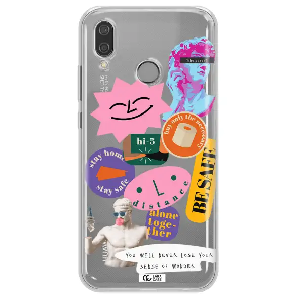 Be Safe Huawei P20 Lite Clear TPU Case