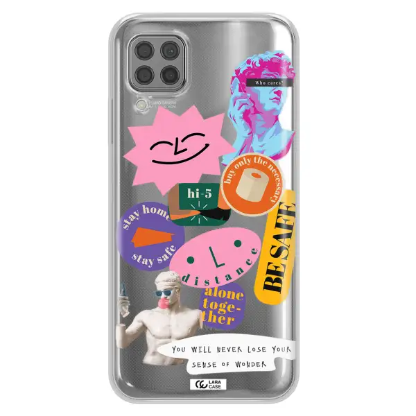 Be Safe Huawei P40 Lite Clear TPU Case
