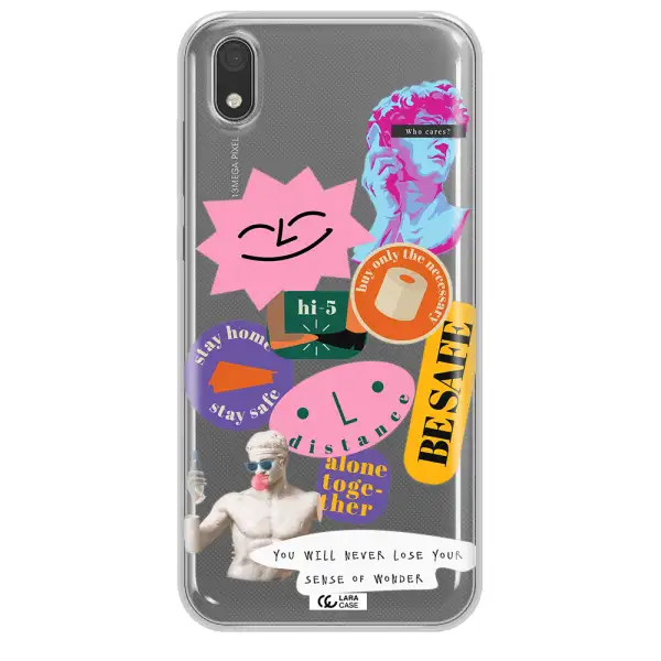 Be Safe Huawei Y5 2019 Clear TPU Case