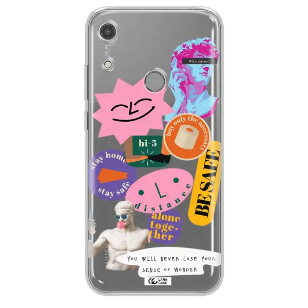 Be Safe Huawei Y6S Clear TPU Case