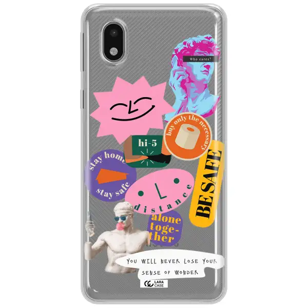 Be Safe Samsung A01 Core Clear Tpu Case