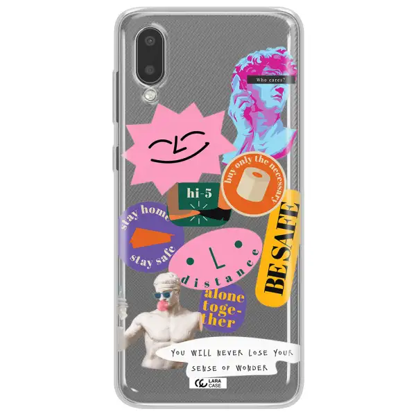 Be Safe Samsung A02 Clear TPU Case