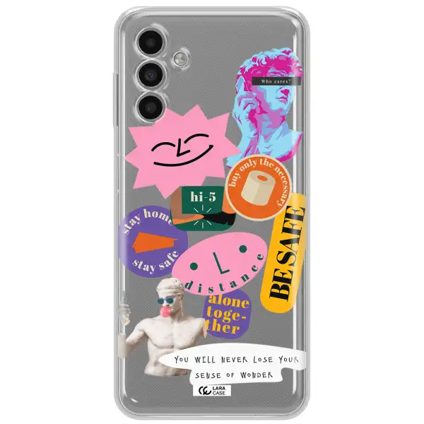 Be Safe Samsung A13 5G Clear Tpu Case