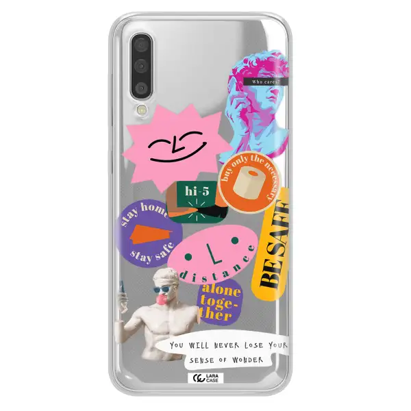 Be Safe Samsung A50S Clear Tpu Case